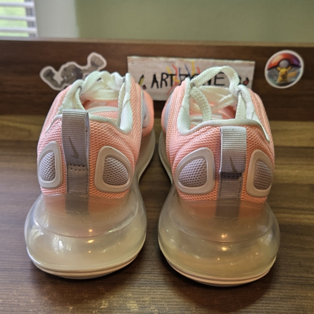Nike Air Max 720 Bleached Coral/Summit Wht 8w - Picture 3 of 6